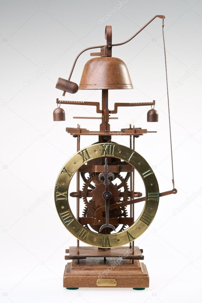 Antique looking clock dial