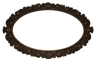 Bronzes frame clipart