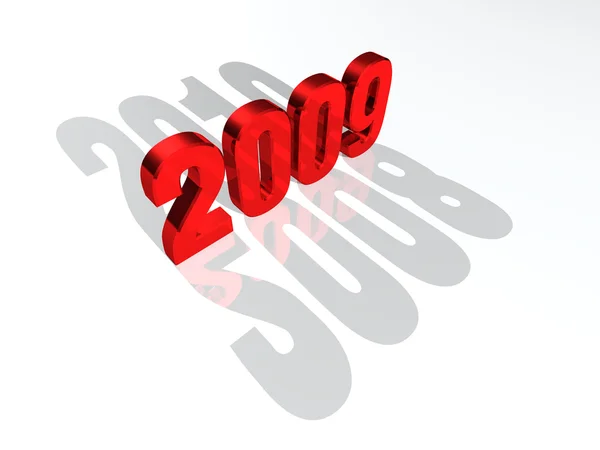 Šťastný nový rok 2009 — Stock fotografie