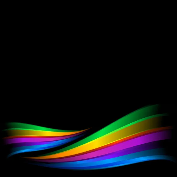 Abstrakt rainbow sammansättning — Stockfoto