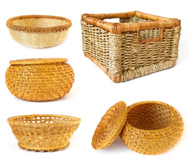 Collection of baskets clipart