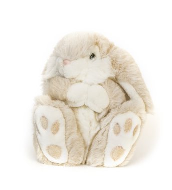 Fluffy toy hare clipart