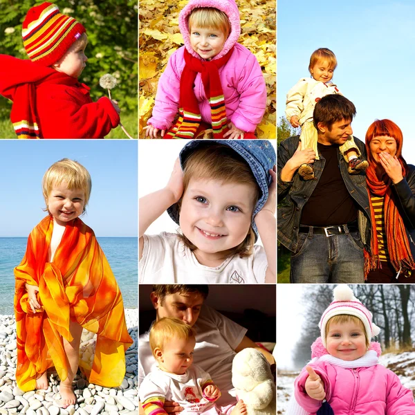 Šťastné dětství koncept — Stock fotografie