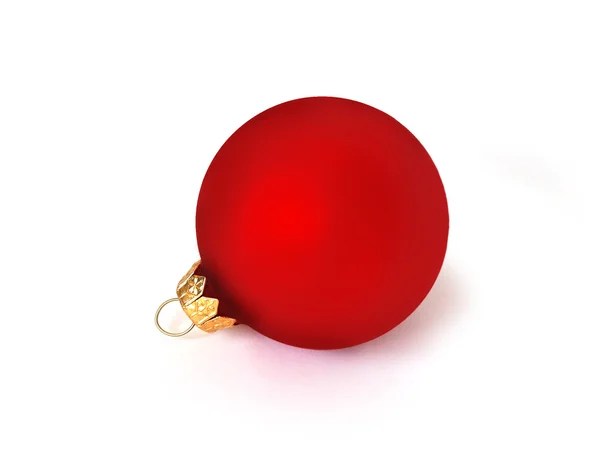 Red sphere isolated — Stock Photo, Image