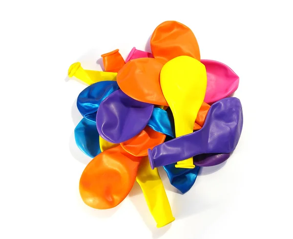 Многоцветные воздушные шары — стоковое фото