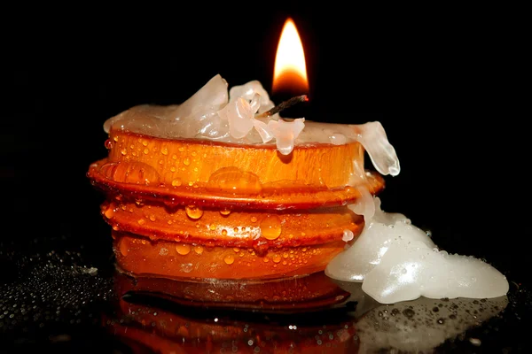 Old candle — Stock Photo, Image