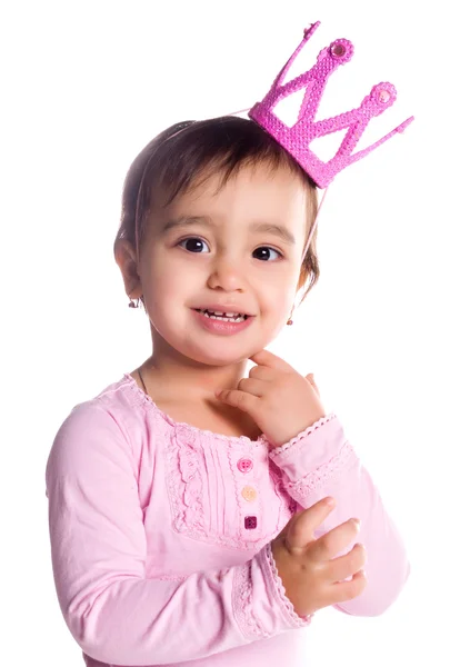 Roztomilá malá princezna — Stock fotografie