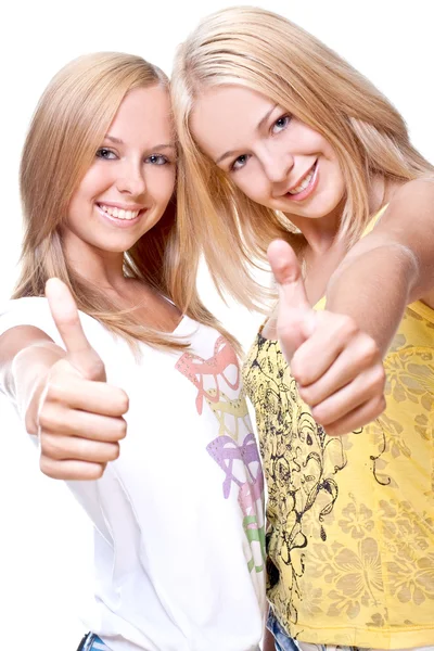 Two beautiful women — Stock Photo, Image