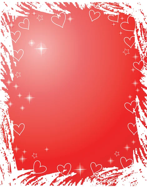 Roter valentines Hintergrund — Stockvektor