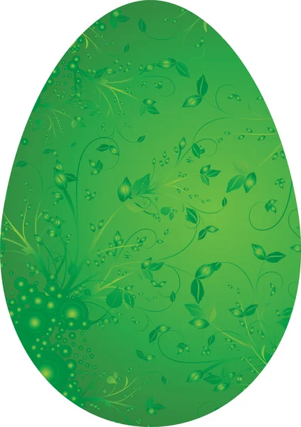 녹색 계란 — 스톡 벡터