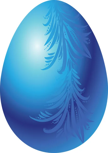 Mavi yumurta — Stok Vektör