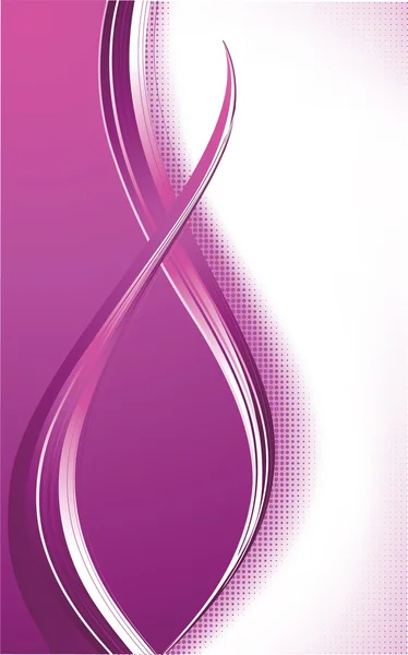 抽象紫色波浪背景 — 图库矢量图片