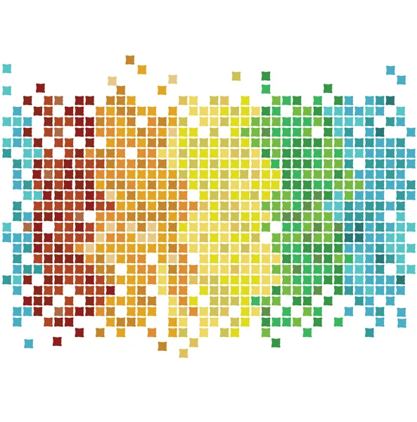 Mosaik rainbow — Stock vektor