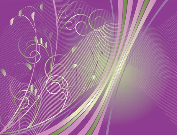 Rubans violets — Image vectorielle
