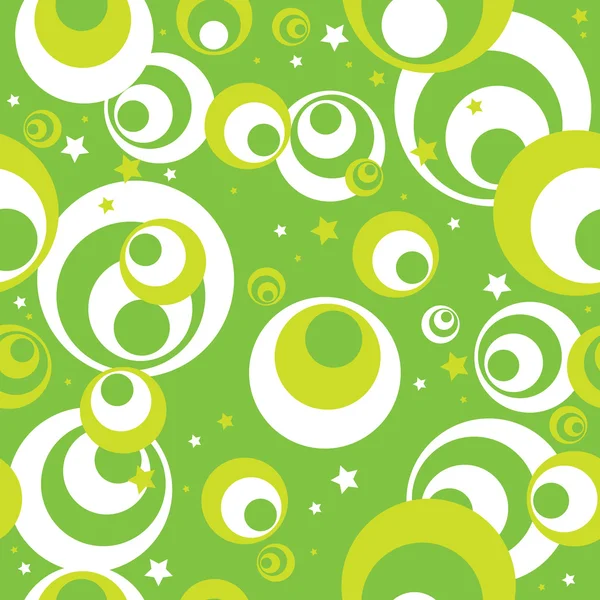 완벽 한 녹색 패턴 — 스톡 벡터