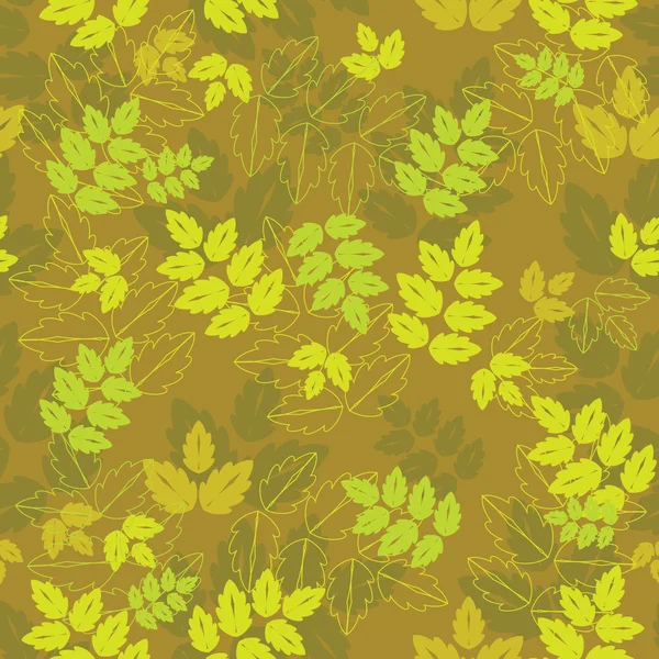 Gelbe Pflanzen — Stockvektor