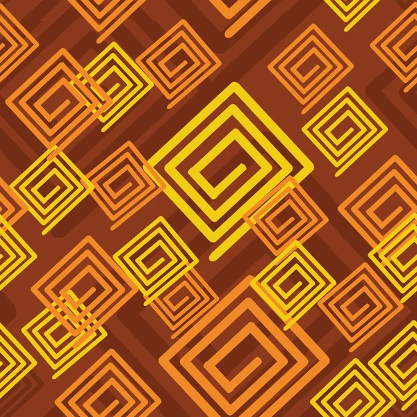 Sömlös bruna mönster — Stock vektor
