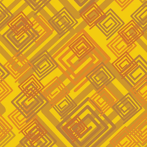 원활한 노란색 패턴 — 스톡 벡터