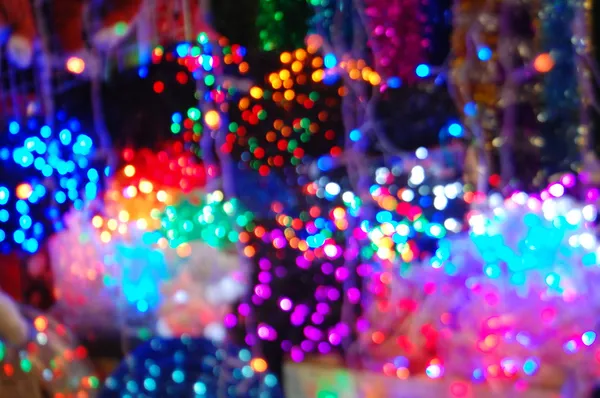 Celebration's illumination - blur — Stock Photo, Image
