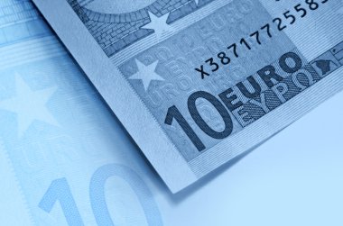 Abstract euro money background clipart