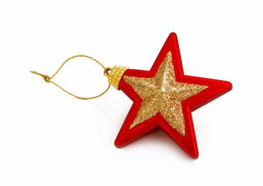 Star toy isolated on white