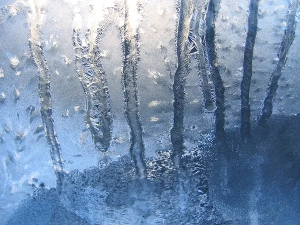 Dondurulmuş cam — Stok fotoğraf
