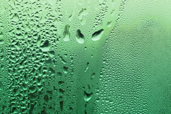 Grönt vatten droppe konsistens — Stockfoto