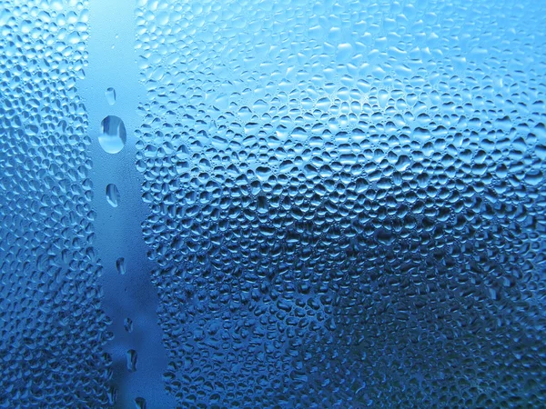 Natural water drops texture — Stock Photo, Image