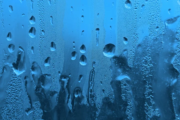 Gotas de água e geada — Fotografia de Stock
