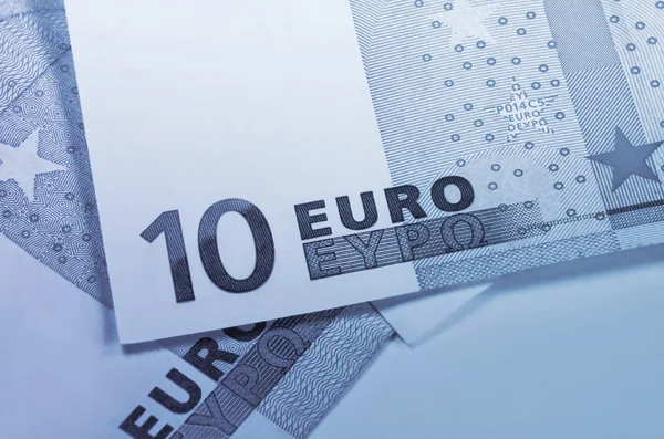 Фрагмент денег евро — стоковое фото