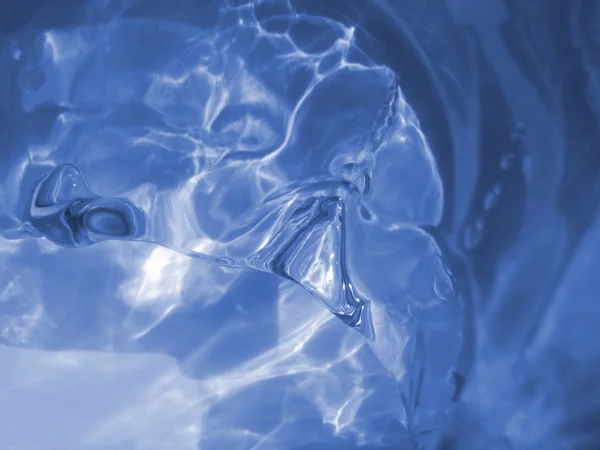 Blaues Eis und Wasser — Stockfoto