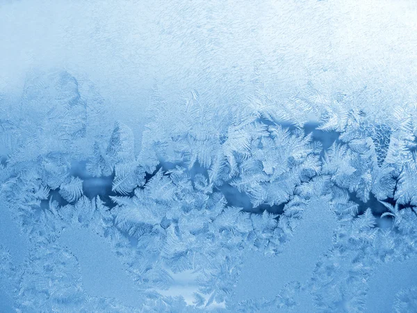 Frost on glass — Stock Photo, Image