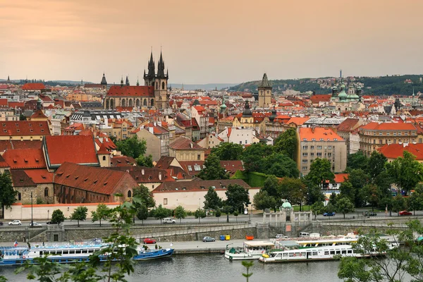 Vista sulla Praga — Foto Stock