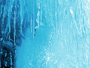 Natural blue ice texture clipart