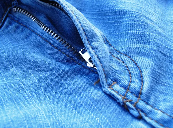 Fragment classic fashioned jeans — Stock Photo, Image