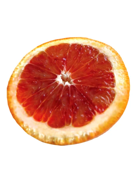 Gesneden rode oranje — Stockfoto