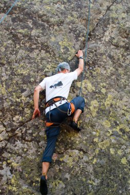 Climbers practices2 clipart