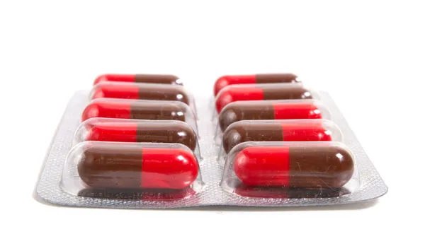 Tabletták csomag — Stock Fotó