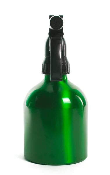 Green metal sprayer — Stock Photo, Image
