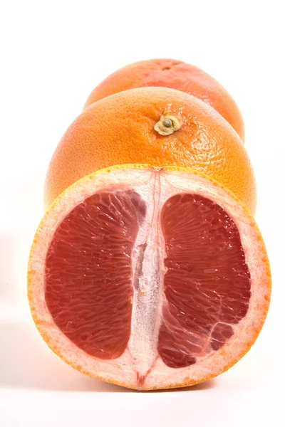 Tři grapefruitů — Stock fotografie