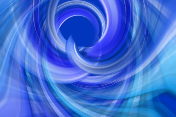 Blauwe abstracte compositie — Stockfoto