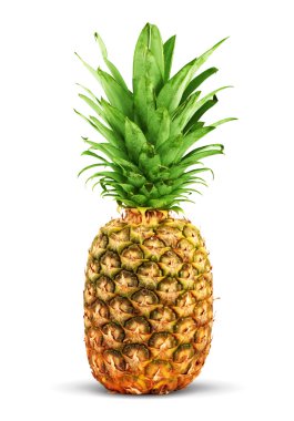 Ripe pineapple clipart