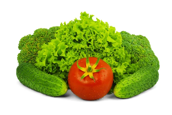 Légumes crus faibles en calories — Photo
