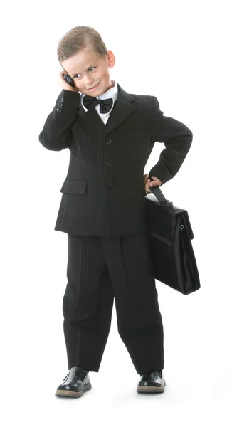 Boy in a suit Royalty Free Stock Images