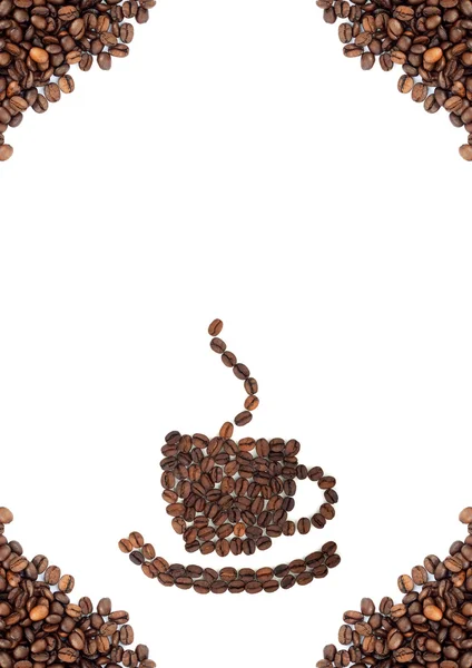 褐烤咖啡豆 — 图库照片