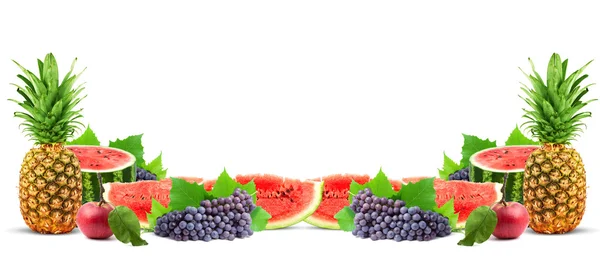 Colorful healthy fresh fruit — Stock Photo, Image