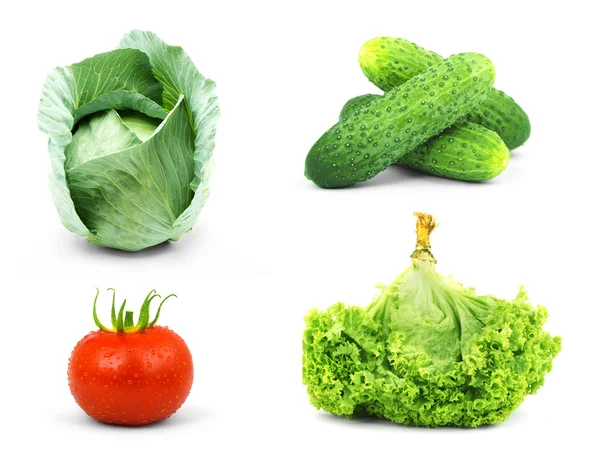 Légumes crus faibles en calories — Photo