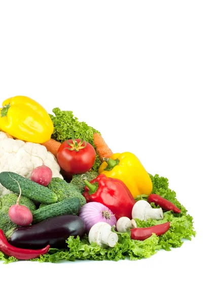 Vegyes friss zöldségek — Stock Fotó