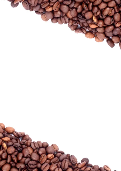 Фон кавових зерен — стокове фото