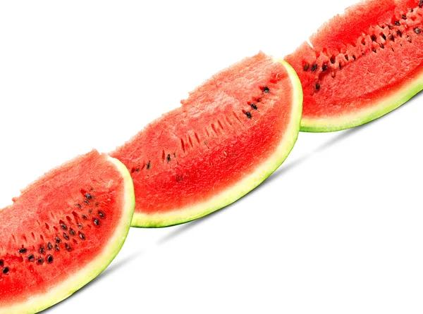 Stor röd vattenmelon — Stockfoto